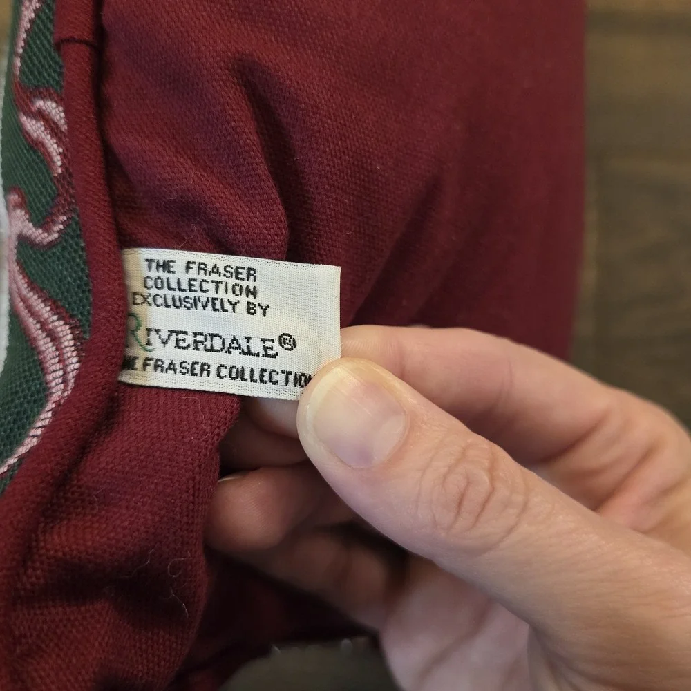Riverdale Christmas Cocker Spaniel Stocking Pillow 14.5
